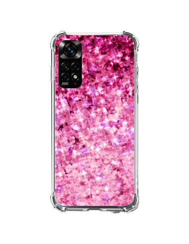 Coque Xiaomi Redmi Note 11 / 11S Romance Me Paillettes Roses - Ebi Emporium