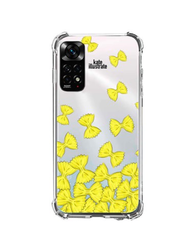 Coque Xiaomi Redmi Note 11 / 11S Italian Pasta Pates Italiennes Transparente - kateillustrate