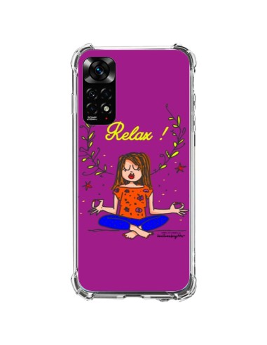 Coque Xiaomi Redmi Note 11 / 11S Fille Relax Zen Yoga - Leellouebrigitte