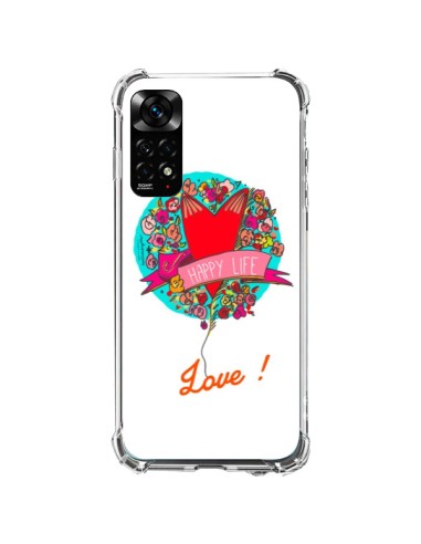 Coque Xiaomi Redmi Note 11 / 11S Love Happy Life - Leellouebrigitte