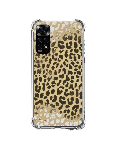 Coque Xiaomi Redmi Note 11 / 11S Leopard Golden Or Doré - Mary Nesrala