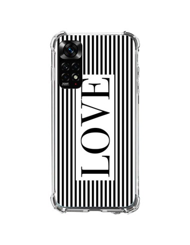 Coque Xiaomi Redmi Note 11 / 11S Love Noir et Blanc - Mary Nesrala