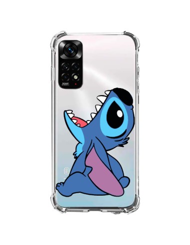 Coque Xiaomi Redmi Note 11 / 11S Stitch de Lilo et Stitch Transparente