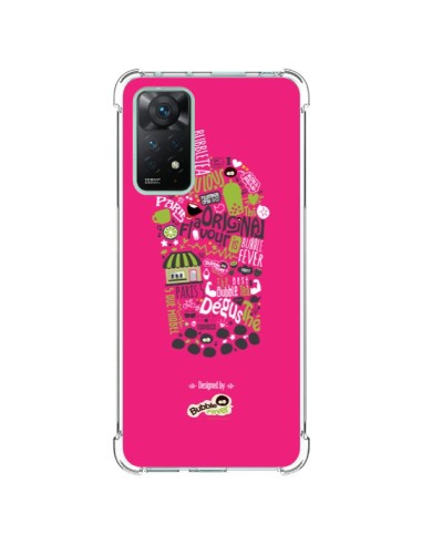 Coque Xiaomi Redmi Note 11 Pro Bubble Fever Original Flavour Rose - Bubble Fever