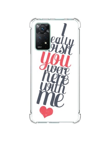 Coque Xiaomi Redmi Note 11 Pro Here with me - Eleaxart