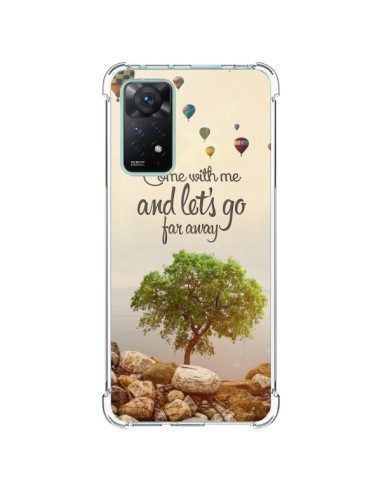 Coque Xiaomi Redmi Note 11 Pro Let's Go Far Away Ballons - Eleaxart