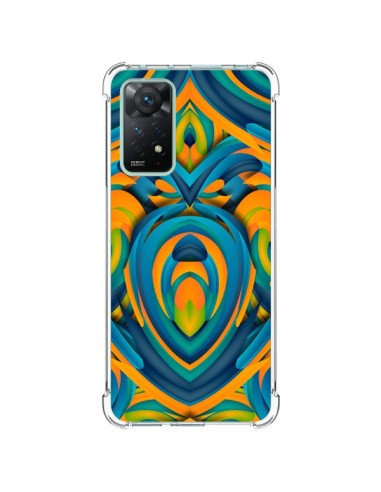 Coque Xiaomi Redmi Note 11 Pro Cross Heart Azteque Coeur - Eleaxart