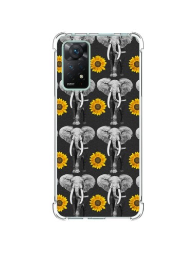 Coque Xiaomi Redmi Note 11 Pro Elephant Tournesol - Eleaxart