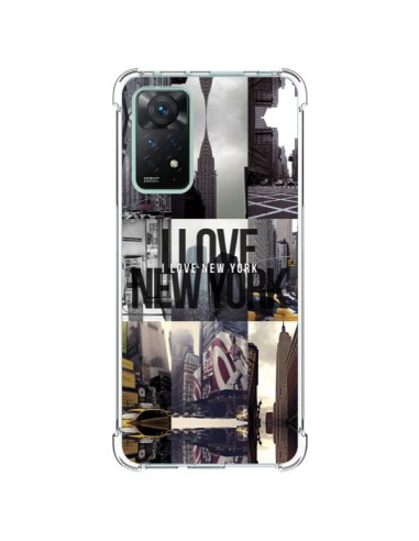 Coque Xiaomi Redmi Note 11 Pro I love New Yorck City noir - Javier Martinez