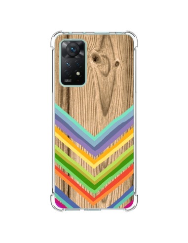 Coque Xiaomi Redmi Note 11 Pro Tribal Azteque Bois Wood - Jonathan Perez