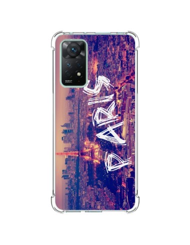 Coque Xiaomi Redmi Note 11 Pro Paris Tour Eiffel Tower Nuit - Laetitia