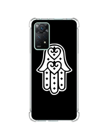 Coque Xiaomi Redmi Note 11 Pro Main de Fatma Oeil Noir - Laetitia