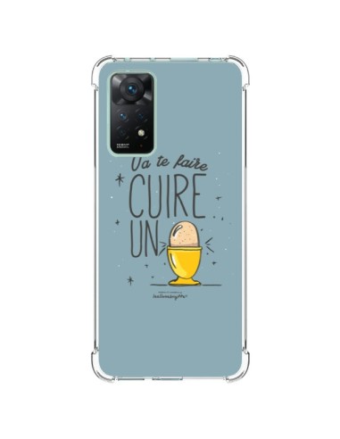 Coque Xiaomi Redmi Note 11 Pro Va te faire cuir un oeuf gris - Leellouebrigitte