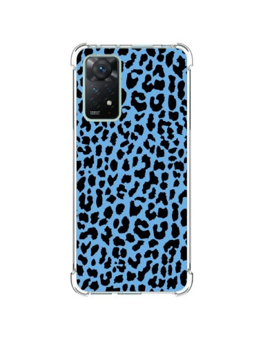 Coque Xiaomi Redmi Note 11 Pro Leopard Bleu Neon - Mary Nesrala