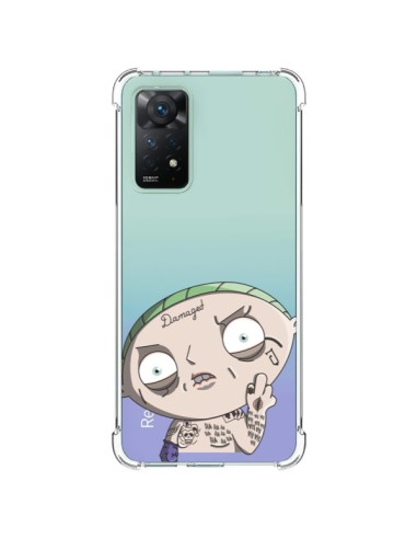 Coque Xiaomi Redmi Note 11 Pro Stewie Joker Suicide Squad Transparente - Mikadololo