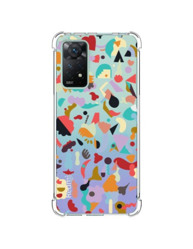 Coque Xiaomi Redmi Note 11 Pro Dreamy Animal Shapes White - Ninola Design