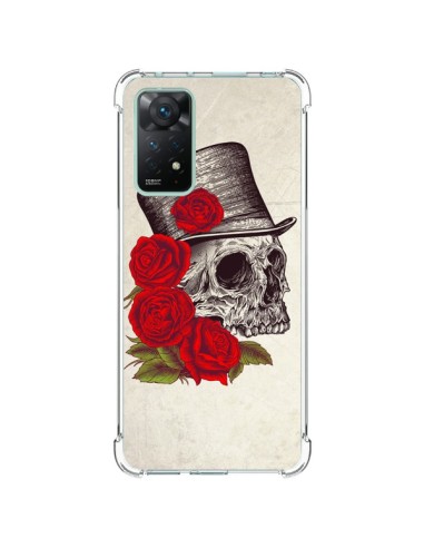 Coque Xiaomi Redmi Note 11 Pro Gentleman Crane Tête de Mort - Rachel Caldwell