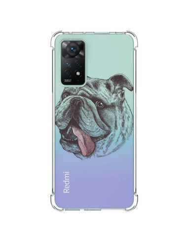 Coque Xiaomi Redmi Note 11 Pro Chien Bulldog Dog Transparente - Rachel Caldwell