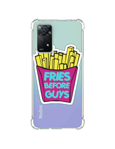 Coque Xiaomi Redmi Note 11 Pro Fries Before Guys Transparente - Yohan B.