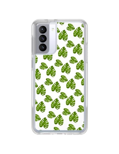 Coque Samsung Galaxy S21 FE Plantes vertes - Eleaxart