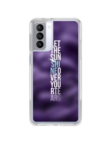 Coque Samsung Galaxy S21 FE Sunshine Violet - Javier Martinez