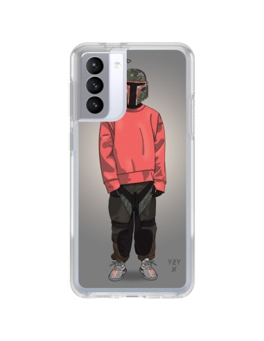 Coque Samsung Galaxy S21 FE Pink Yeezy - Mikadololo