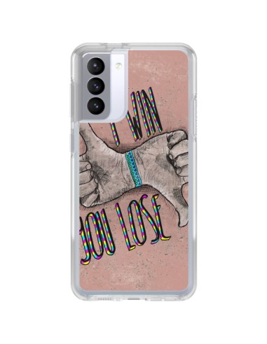 Cover Samsung Galaxy S21 FE I win You lose - Maximilian San