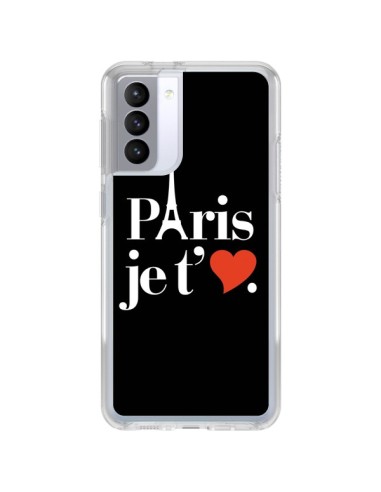 Coque Samsung Galaxy S21 FE Paris je t'aime - Rex Lambo