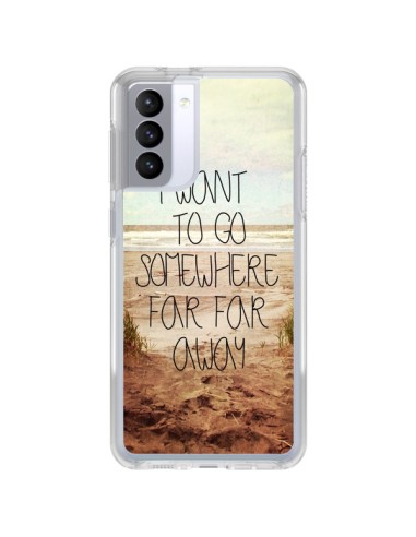 Coque Samsung Galaxy S21 FE I want to go somewhere - Sylvia Cook