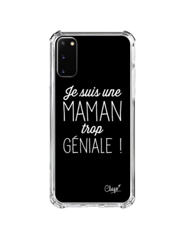 Coque Samsung Galaxy S20 FE Je suis une Maman trop Géniale - Chapo