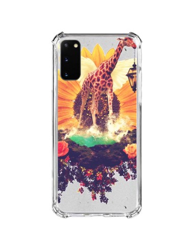 Coque Samsung Galaxy S20 FE Girafflower Girafe - Eleaxart