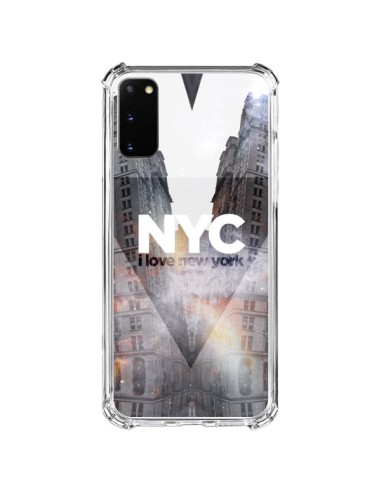 Coque Samsung Galaxy S20 FE I Love New York City Orange - Javier Martinez