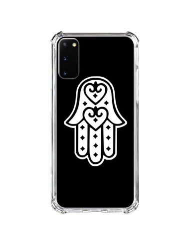 Coque Samsung Galaxy S20 FE Main de Fatma Oeil Noir - Laetitia