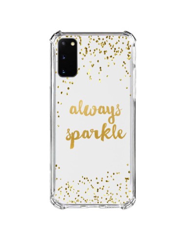 Coque Samsung Galaxy S20 FE Always Sparkle, Brille Toujours Transparente - Sylvia Cook