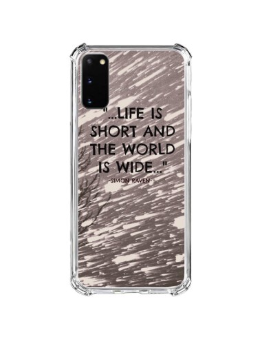 Coque Samsung Galaxy S20 FE Life is short Foret - Tara Yarte