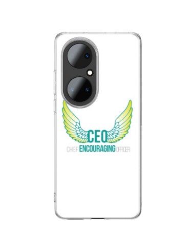 Coque Huawei P50 Pro CEO Chief Encouraging Officer Vert - Shop Gasoline