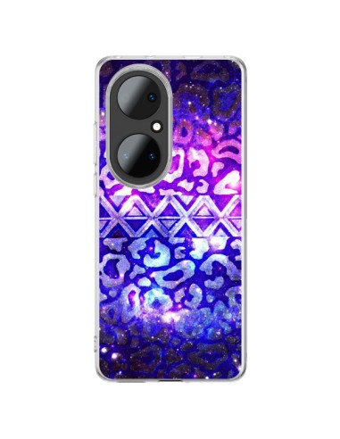 Coque Huawei P50 Pro Tribal Leopard Galaxy - Ebi Emporium