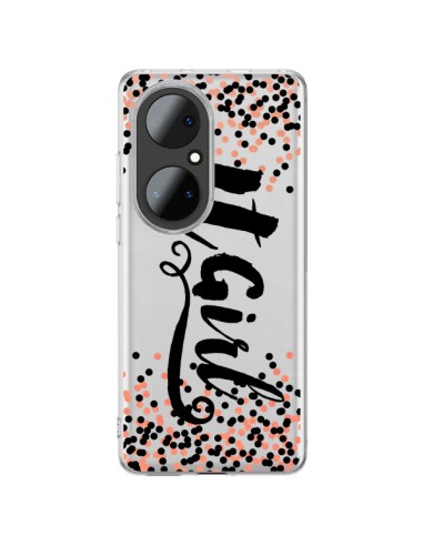 Cover Huawei P50 Pro It Girl Trasparente - Ebi Emporium