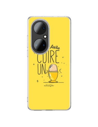 Coque Huawei P50 Pro Va te faire cuir un oeuf jaune - Leellouebrigitte