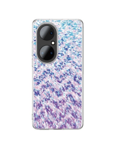 Coque Huawei P50 Pro Chevron Splash Triangle Azteque - Mary Nesrala