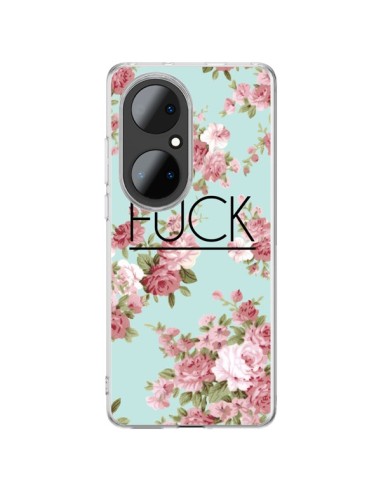 Coque Huawei P50 Pro Fuck Fleurs - Maryline Cazenave