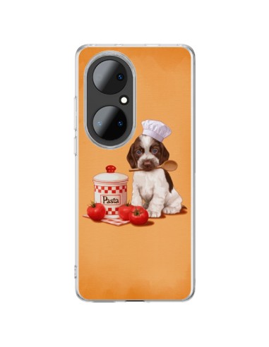 Coque Huawei P50 Pro Chien Dog Pates Pasta Cuisinier - Maryline Cazenave