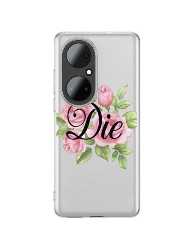 Coque Huawei P50 Pro Die Fleurs Transparente - Maryline Cazenave