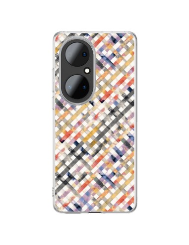 Coque Huawei P50 Pro Tropical Palms Blue - Ninola Design