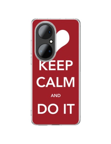 Coque Huawei P50 Pro Keep Calm and Do It - Nico