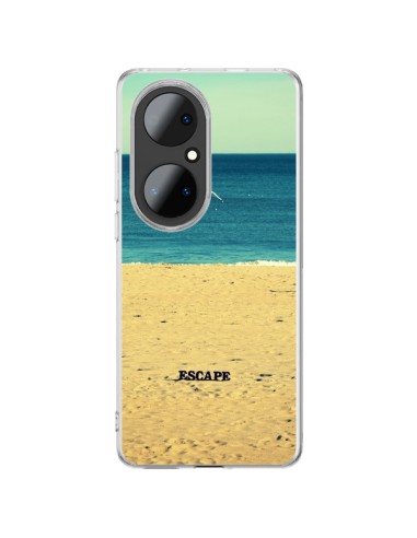 Coque Huawei P50 Pro Escape Mer Plage Ocean Sable Paysage - R Delean