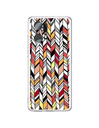 Coque Oppo Find X5 Pro Graphic Azteque Rouge Orange -  Léa Clément