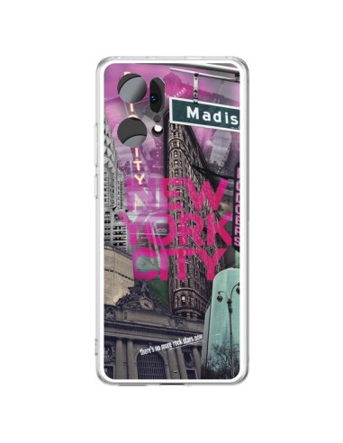 Coque Oppo Find X5 Pro New York City Rose - Javier Martinez