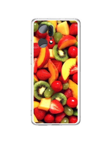 Coque Oppo Find X5 Pro Fruit Kiwi Fraise - Laetitia