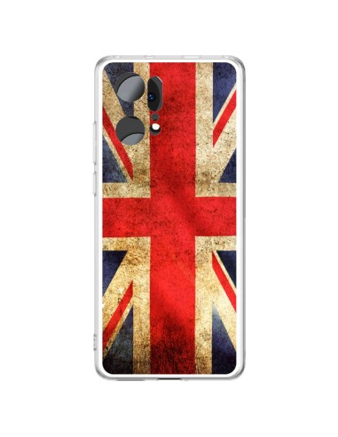 Oppo Find X5 Pro Case Flag England UK - Laetitia